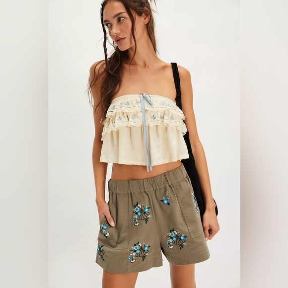 NWT Free People Strata Embroidered Set - Picture 4 of 6